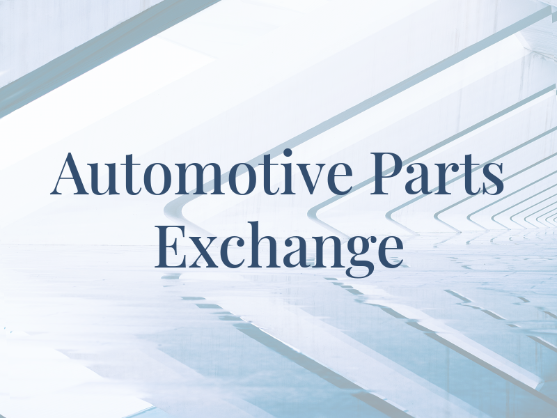 Automotive Parts Exchange