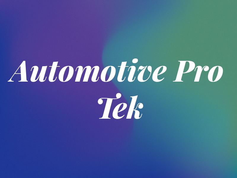 Automotive Pro Tek