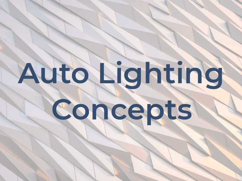 AA Auto Lighting Concepts