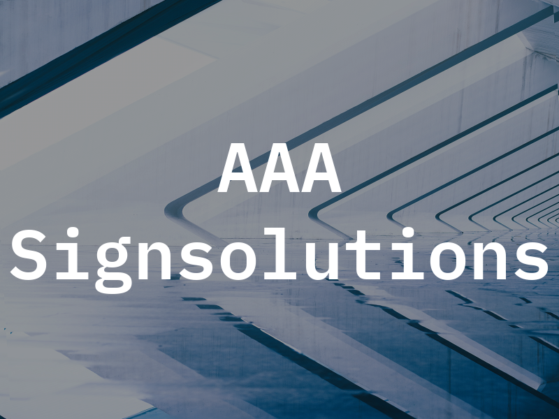 AAA Signsolutions