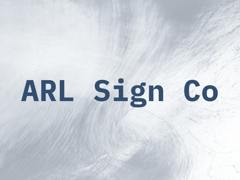 ARL Sign Co