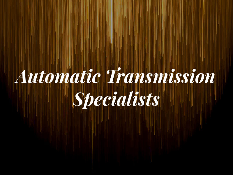 ATS Automatic Transmission Specialists