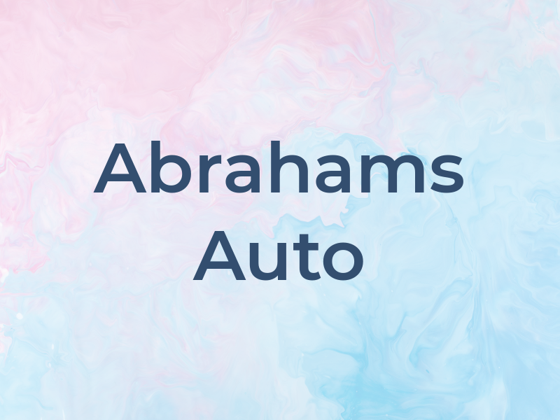 Abrahams Auto