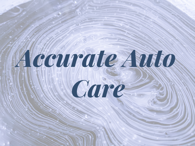 Accurate Auto Care LLC