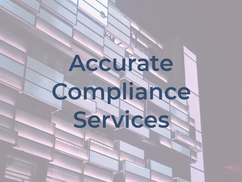 Accurate Compliance Services