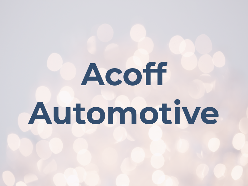 Acoff Automotive
