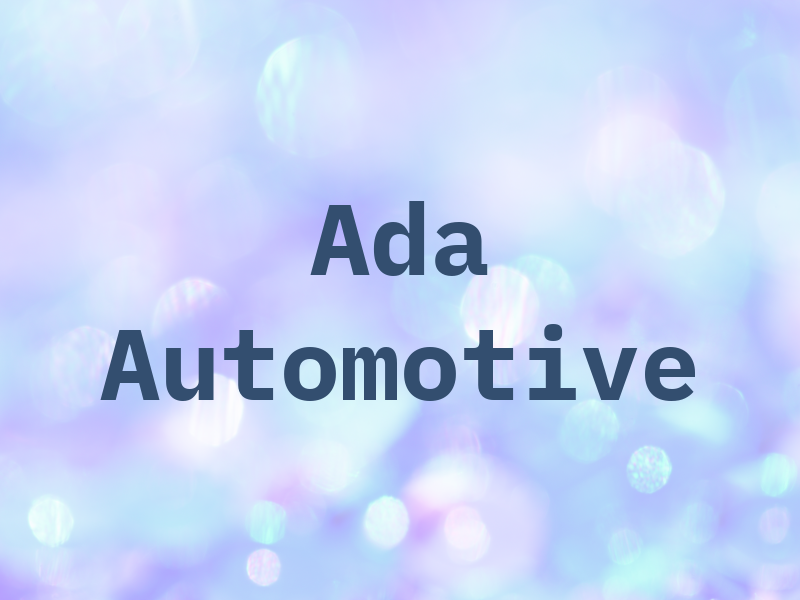 Ada Automotive