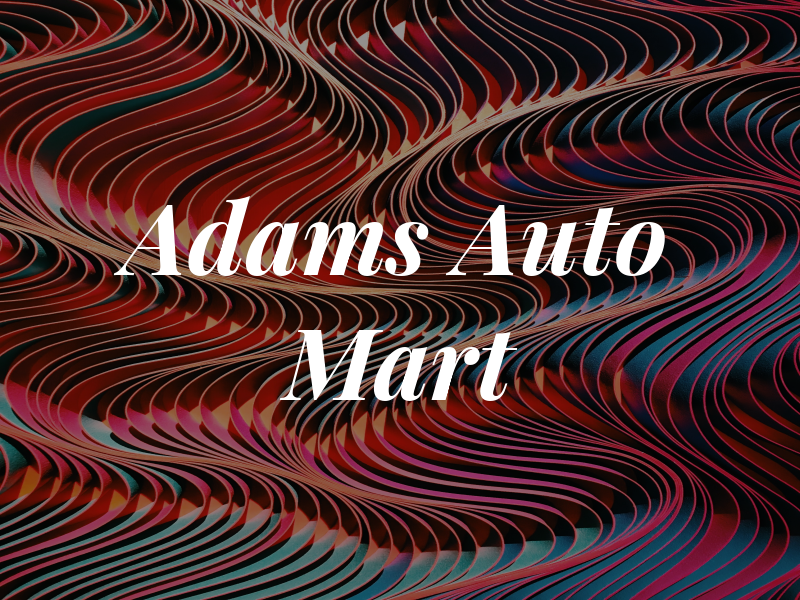 Adams Auto Mart