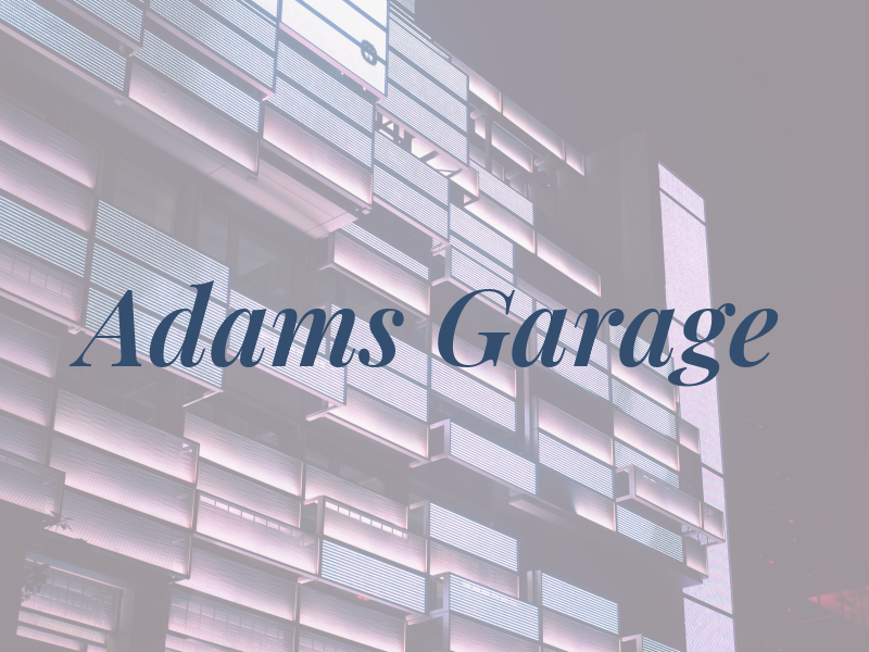 Adams Garage
