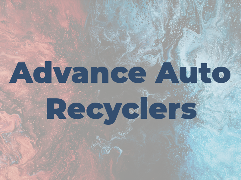 Advance Auto Recyclers Inc