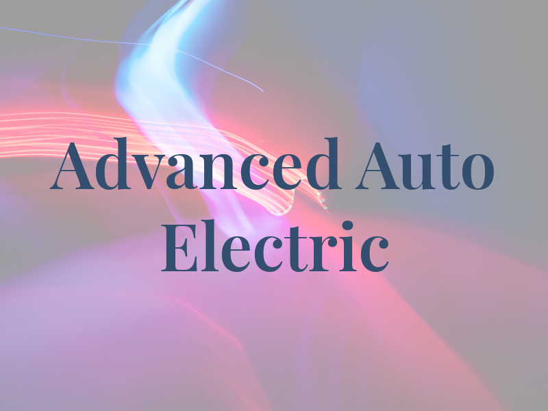 Advanced Auto Electric