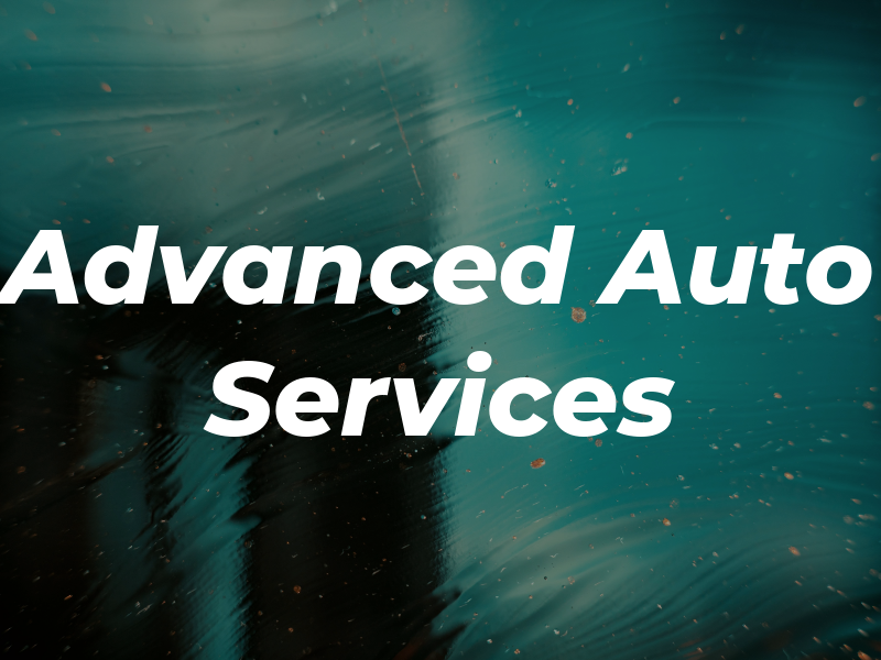 Advanced Auto Services Inc