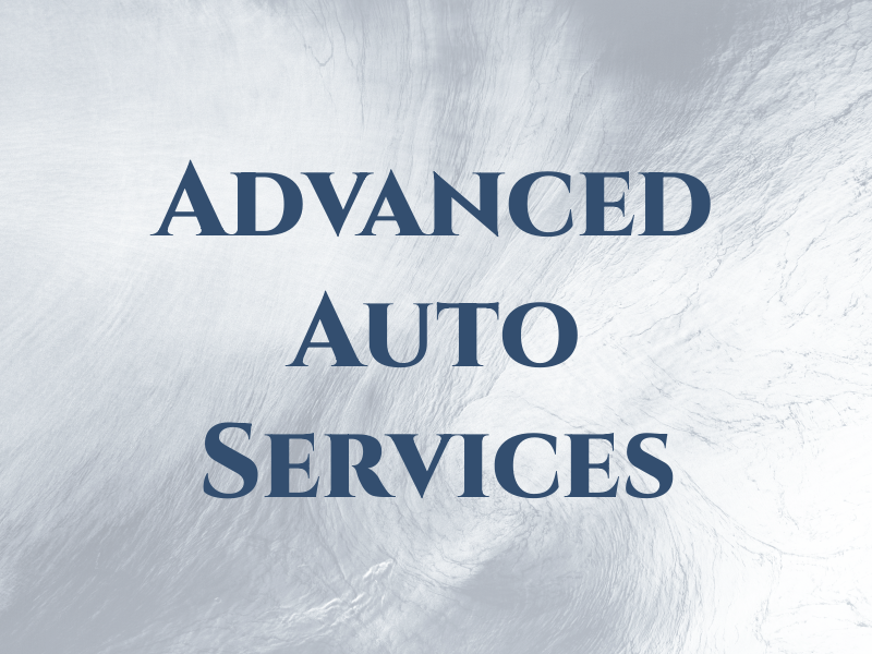 Advanced Auto Services Inc