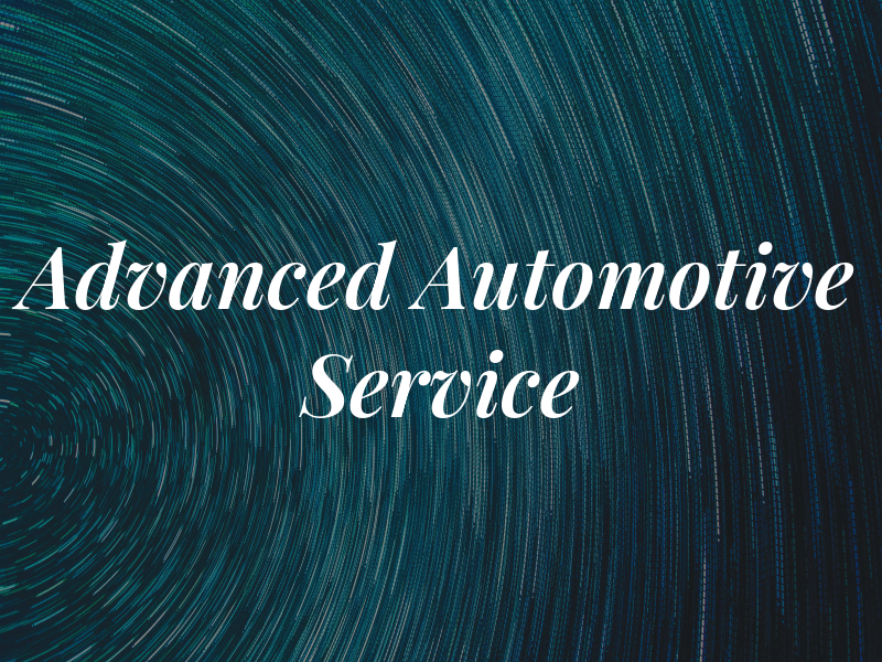 Advanced Automotive Service