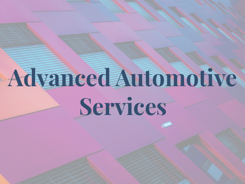 Advanced Automotive Services