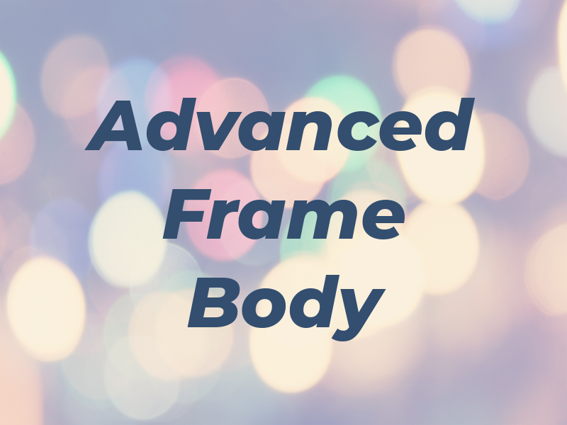 Advanced Frame & Body Ltd