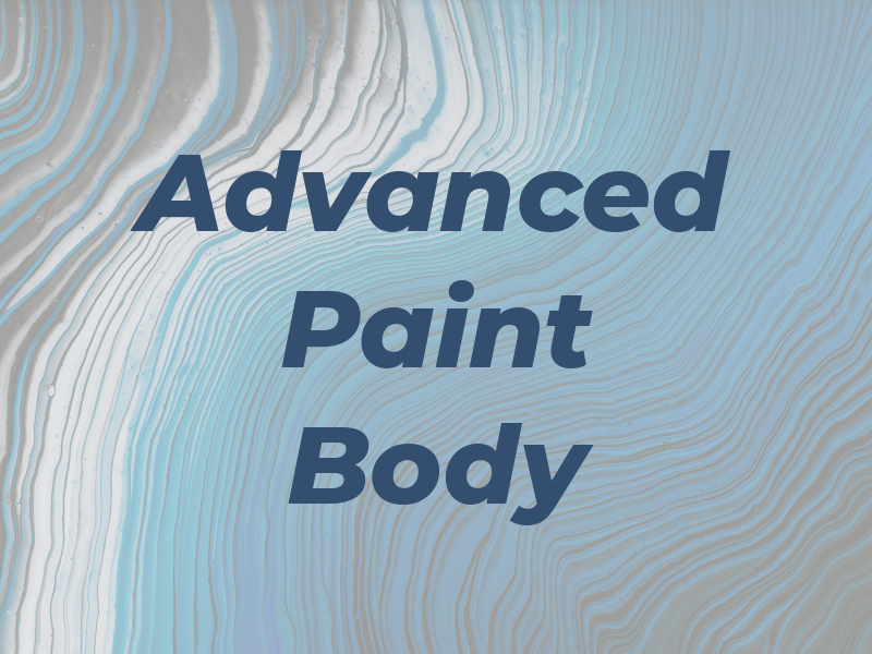 Advanced Paint & Body Inc