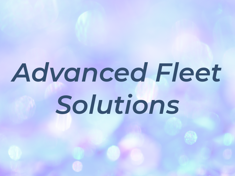 Advanced RV & Fleet Solutions LLC