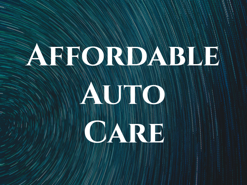 Affordable Auto Care