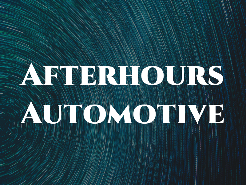 Afterhours Automotive