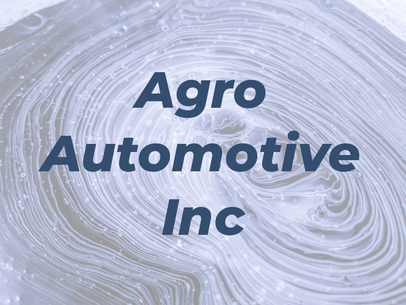 Agro Automotive Inc