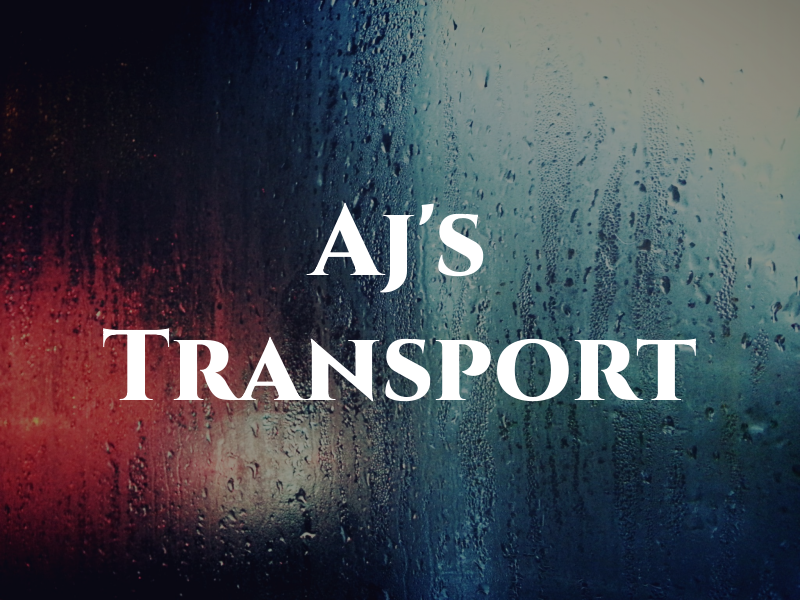 Aj's Transport