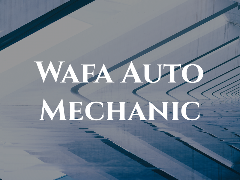 Al Wafa Auto Mechanic