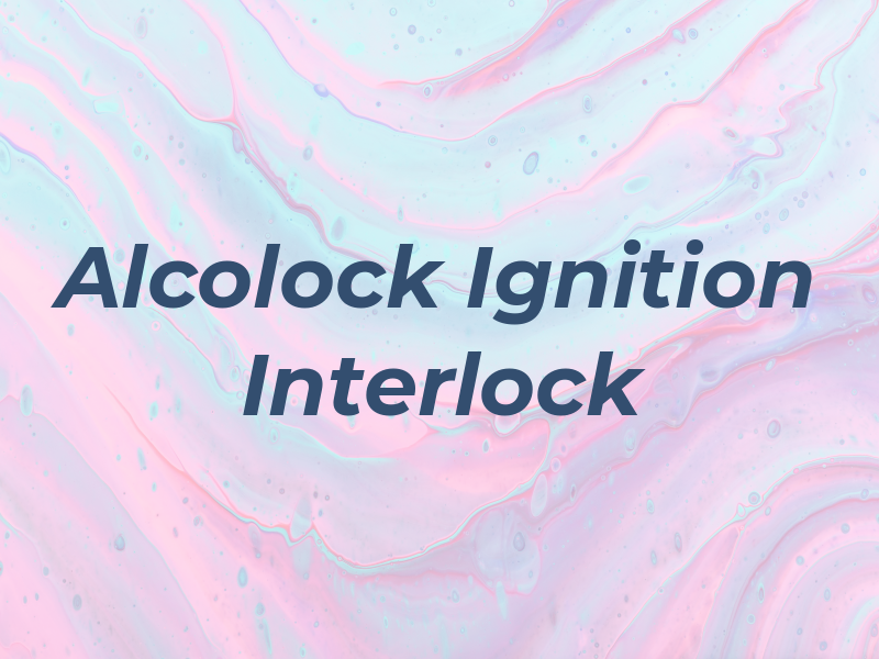 Alcolock Ignition Interlock