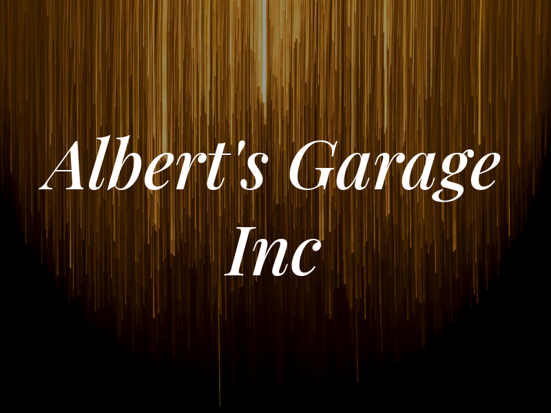 Albert's Garage Inc