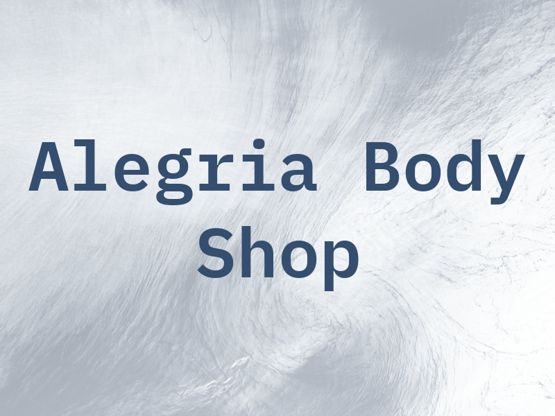 Alegria Body Shop