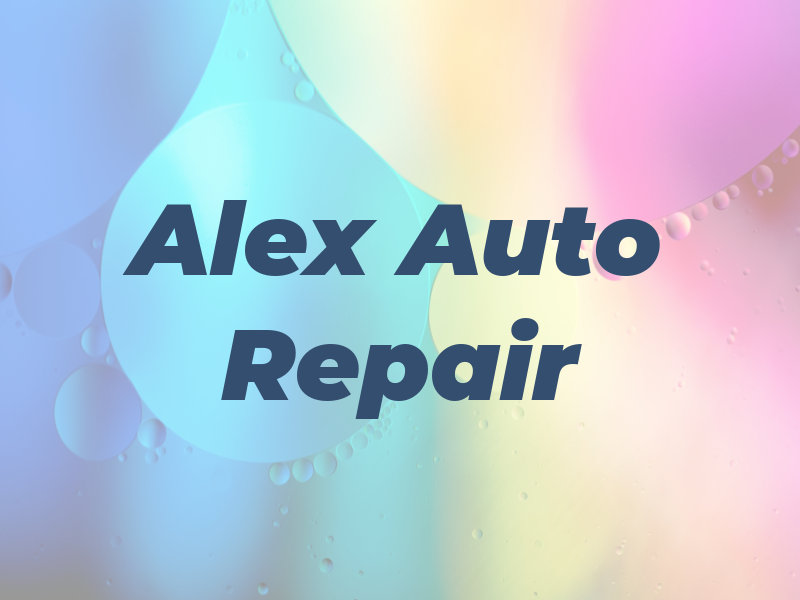 Alex Auto Repair