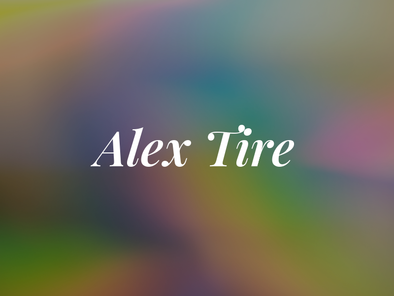 Alex Tire