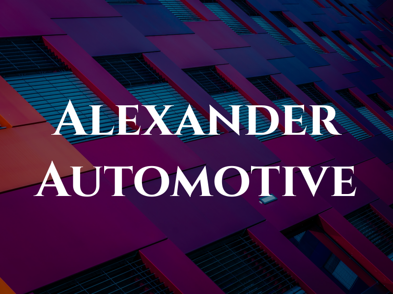 Alexander Automotive