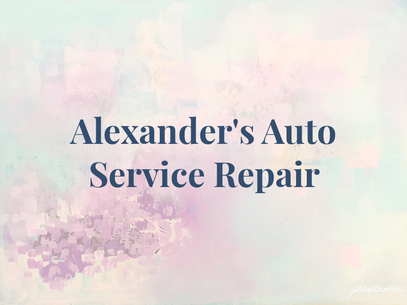 Alexander's Auto Service & Repair