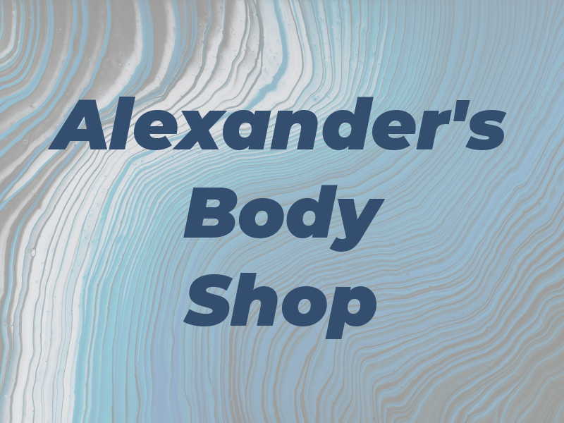 Alexander's Body Shop