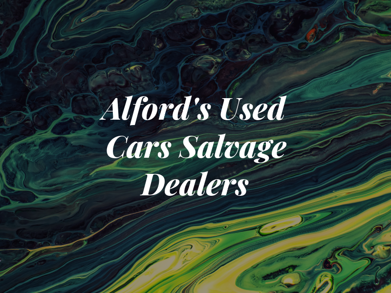 Alford's Used Cars & Salvage Dealers