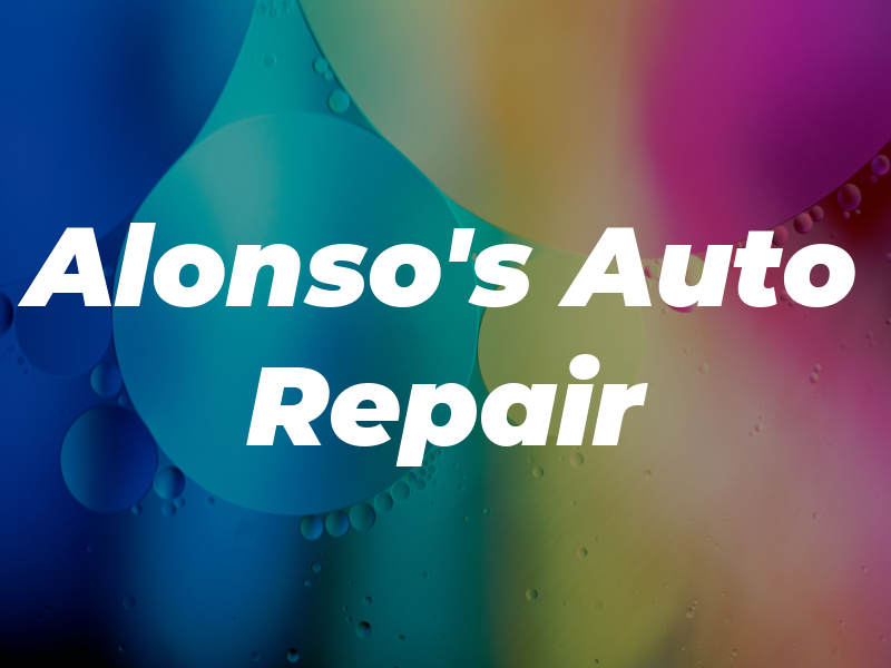 Alonso's Auto Repair