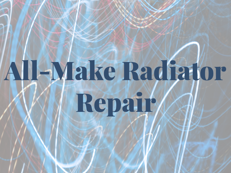 All-Make Radiator Repair