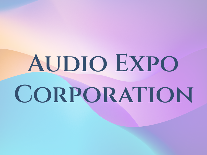 All Audio Expo Ny Corporation