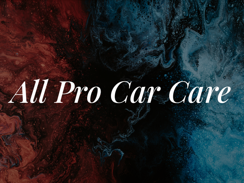 All Pro Car Care