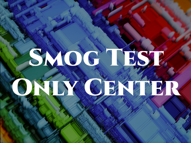 All Smog Test Only Center