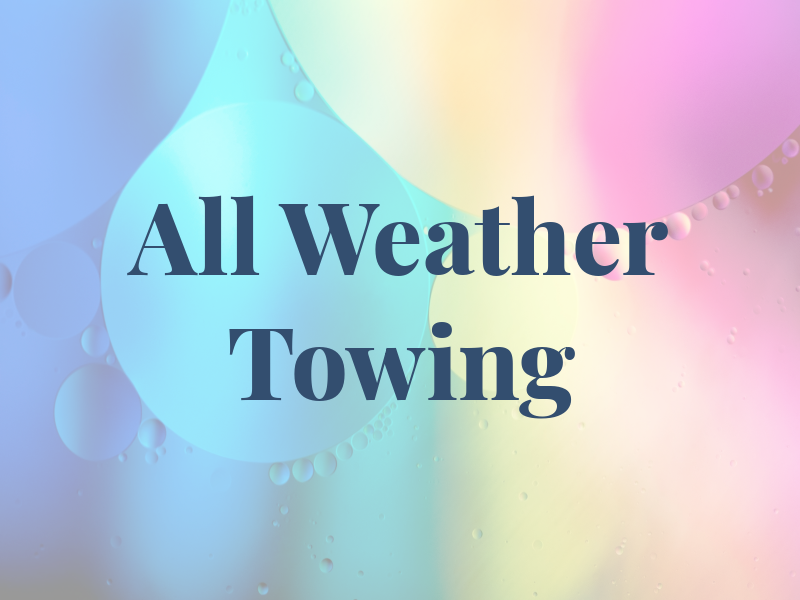 All Weather Towing