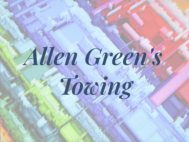 Allen Green's Towing