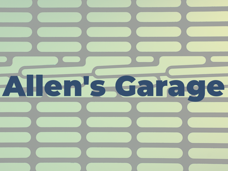 Allen's Garage