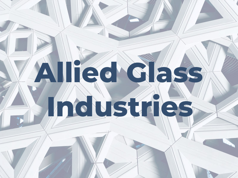 Allied Glass Industries