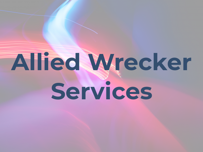 Allied Wrecker Services