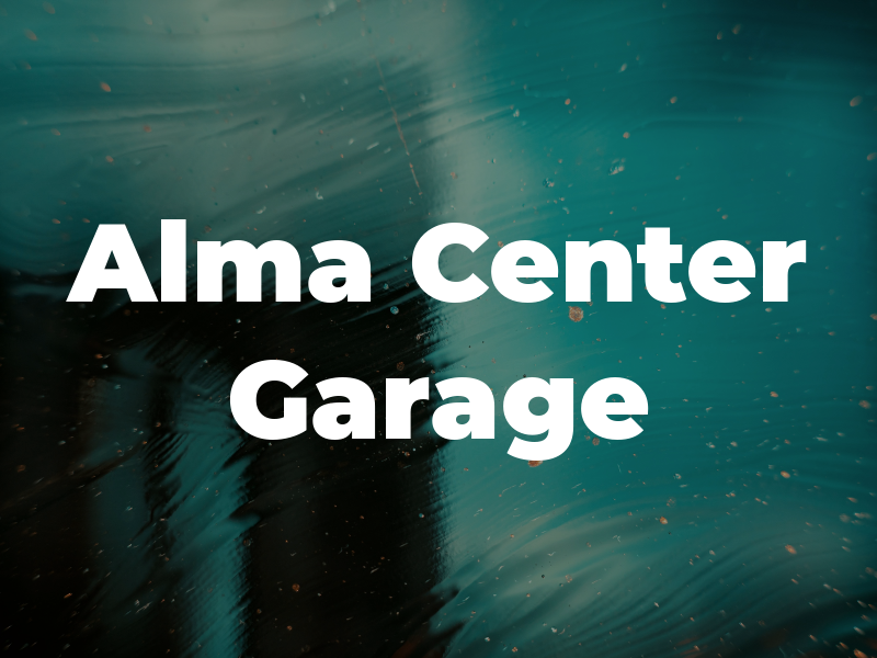 Alma Center Garage