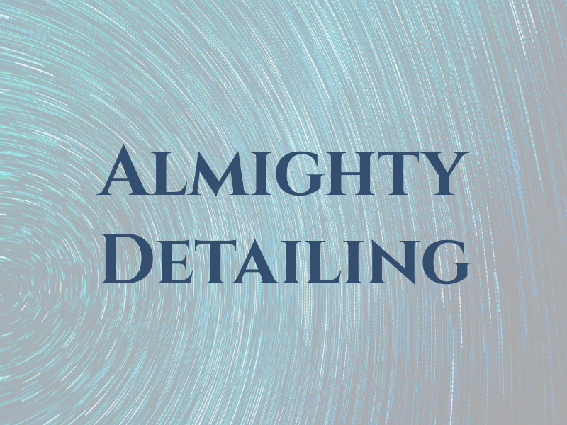 Almighty Detailing