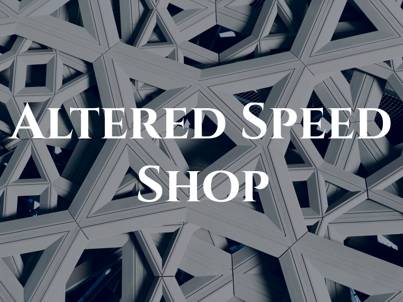 Altered Ego Speed Shop