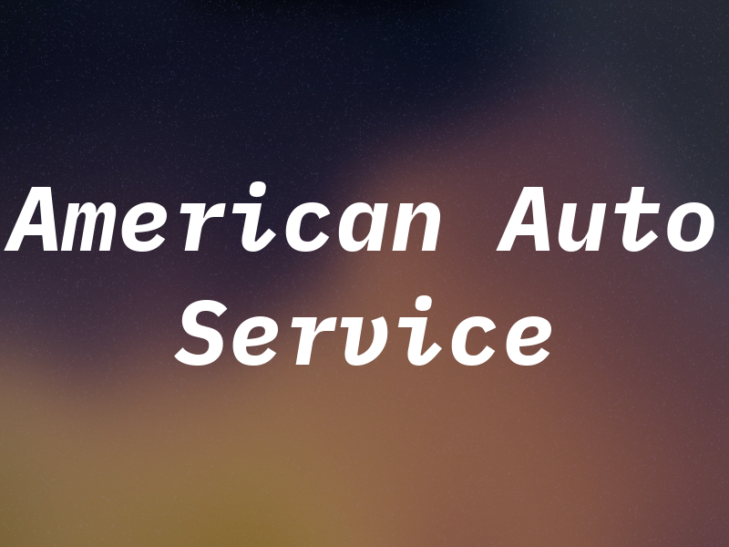 American Auto Service